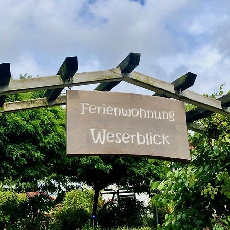 Ferienwohnung Weserblick Polle Kültér fotó